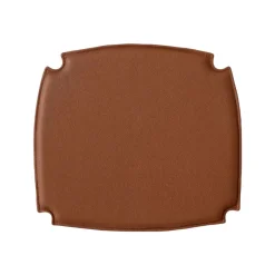 Seat Cushions & Pads^&Tradition Drawn HM3 seat pad, Leather cognac Brown
