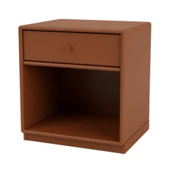 Bedside Tables^Montana Dream bedside table, Hazelnut 146, base 3cm Brown