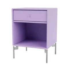 Bedside Tables^Montana Dream bedside table, Iris 164, chrome legs Purple