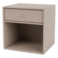 Discount Montana DREAM bedside table, Mushroom Beige