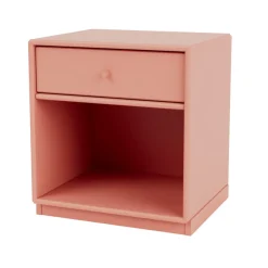 Online Montana Dream bedside table, Rhubarb 151, base 3cm Pink
