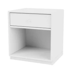 Bedside Tables^Montana Dream bedside table, Snow 38, base 3cm White