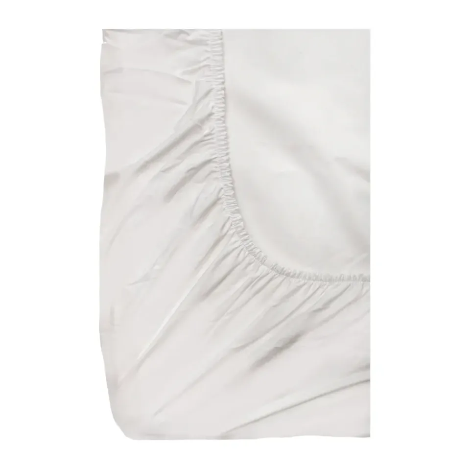 Discount Himla Dreamtime fitted sheet 160x200 cm, White