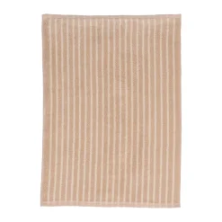 New Scandi Living Drift bath mat 50x70cm, Beige-white BeigeWhite