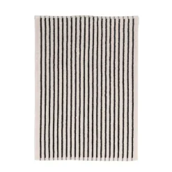 Hot Scandi Living Drift bath mat 50x70cm, White-black WhiteBlack