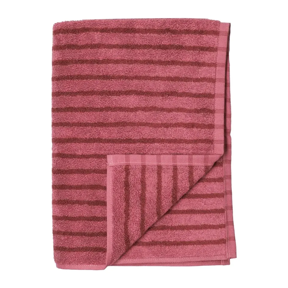 Outlet Scandi Living Drift bath towel 70x140 cm, Pink-red PinkRed