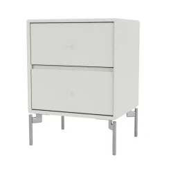 Sale Montana Drift bedside table, Nordic 09, chrome legs cm Grey