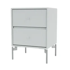 Online Montana Drift bedside table, Oyster 156, chrome legs cm Blue
