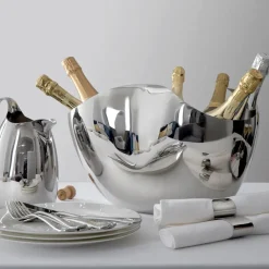 Discount Robert Welch Drift champagne cooler 27 cm, stainless steel Silver-coloured