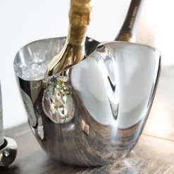 Best Robert Welch Drift champagne cooler 23 cm, stainless steel Silver-coloured