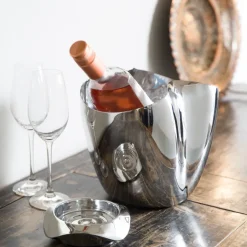 Best Robert Welch Drift champagne cooler 23 cm, stainless steel Silver-coloured