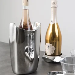 Outlet Robert Welch Drift double walled wine cooler, stainless steel Silver-coloured