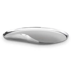 Serving Platters & Dishes^Robert Welch Drift serving tray 25 cm, smooth Silver-coloured