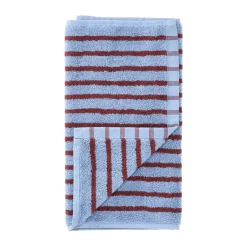 Towels^Scandi Living Drift towel 30x50 cm, Blue-red BlueRed