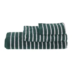 Discount Scandi Living Drift towel 50x70 cm, Green-purple GreenPurple