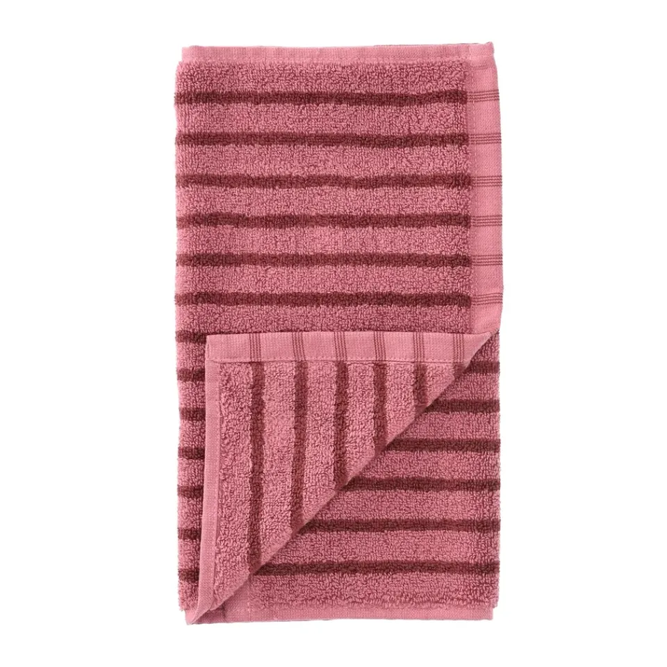 Hot Scandi Living Drift towel 30x50 cm, Pink-red PinkRed