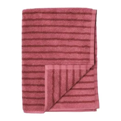 Towels^Scandi Living Drift towel 50x70 cm, Pink-red PinkRed