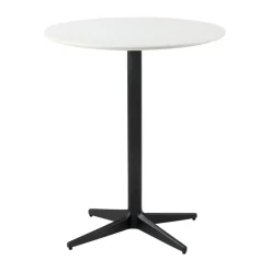Discount Cane-line Drop coffee table Ø60 cm, -lava grey White