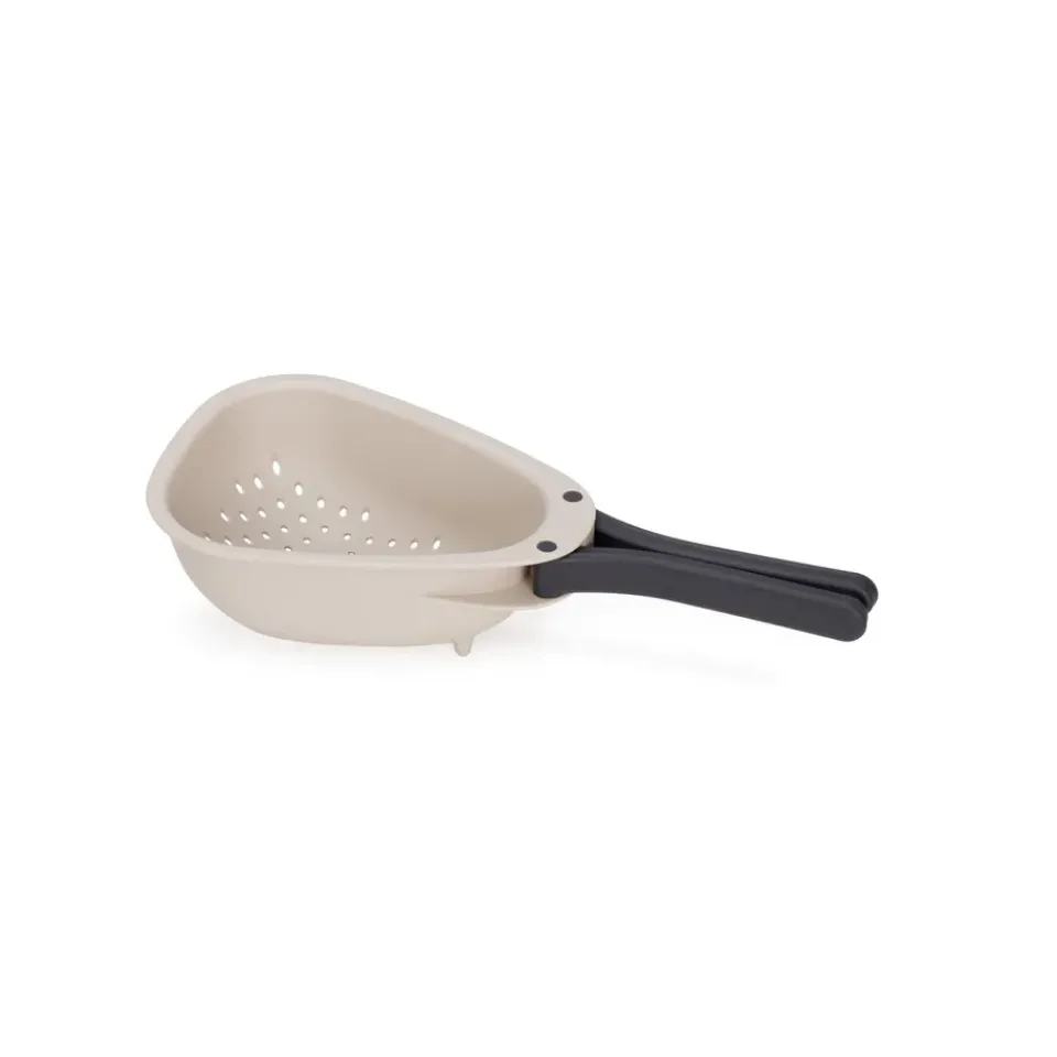 New Joseph Joseph Droplet foldable colander stone, Mini Beige