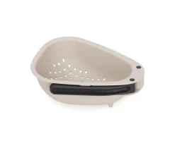 New Joseph Joseph Droplet foldable colander stone, Mini Beige