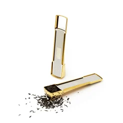 Coffee Presses & Makers|Teapots^Drosselmeyer tea strainer, Gold Gold-coloured