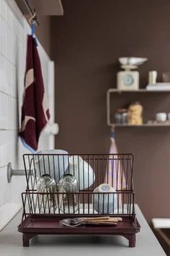 Hot Mette Ditmer Dry-it dish rack, Wine, 29x42 cm Red