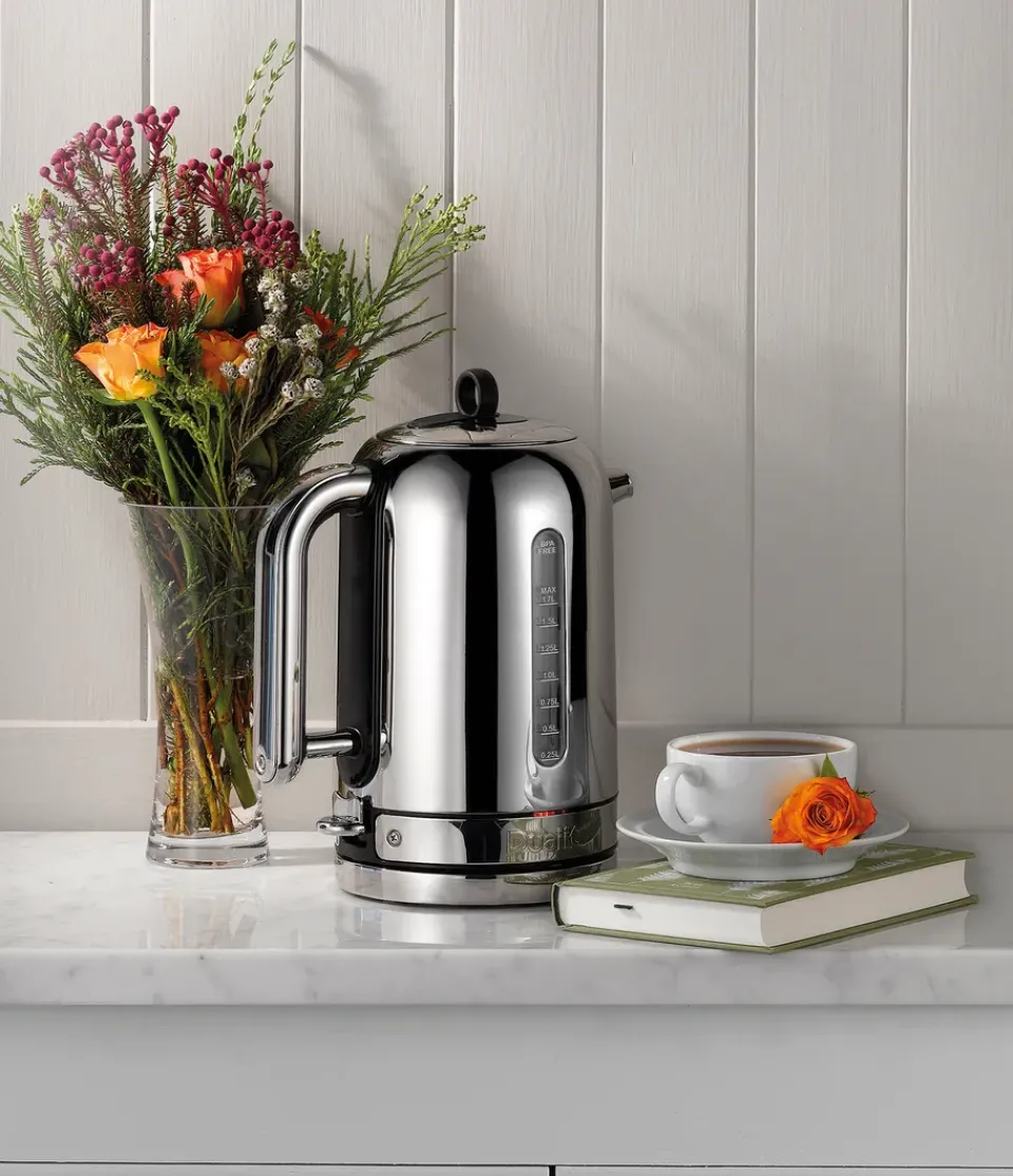 Hot Dualit Classic kettle 1.7 L, Stainless steel Silver-coloured