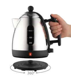 Electric Kettles^Dualit Lite kettle 1 L, -stainless Black