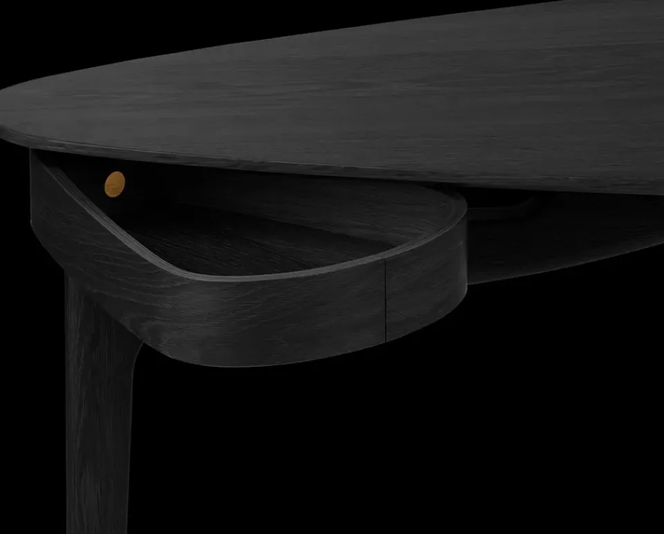 Desks^Umage Duende desk 67.1x130 cm, oak Black