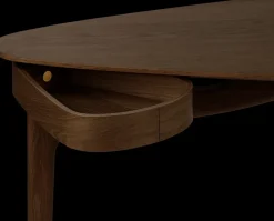 Outlet Umage Duende desk 67.1x130 cm, Dark oak Brown