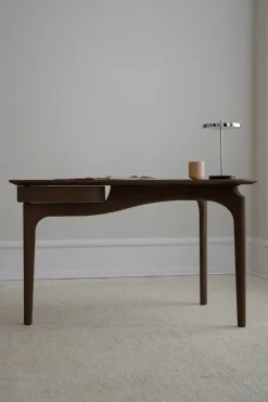 Outlet Umage Duende desk 67.1x130 cm, Dark oak Brown