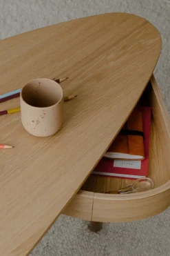 Discount Umage Duende desk 67.1x130 cm, Oak Beige