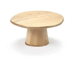 Cake Stands^Serax Dune 02 cake plate Ø35 cm, Ash Brown