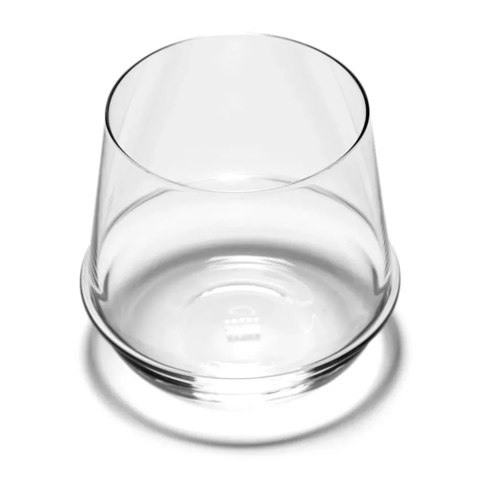 Sale Serax Dune whisky glass 35 cl 4-pack, Clear Transparent