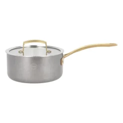 Saucepans^Pillivuyt Durance saucepan with lid 2 l, Stainless steel Silver-colouredGold-coloured