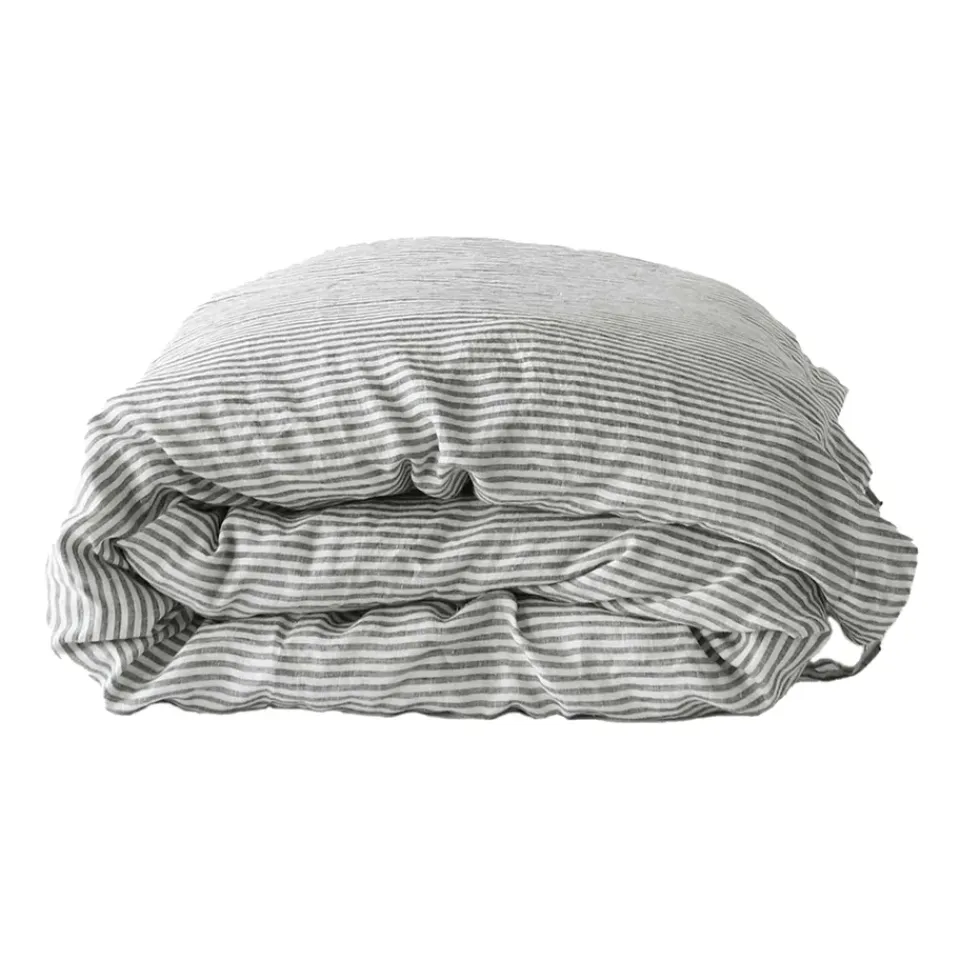 Duvet Covers^Tell Me More Duvet cover linen 220x240 cm, /white Grey