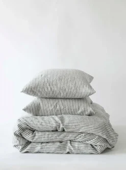 Duvet Covers^Tell Me More Duvet cover linen 220x240 cm, /white Grey