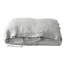 Duvet Covers^Tell Me More Duvet cover linen 140x200 cm, Grey/white GreyWhite