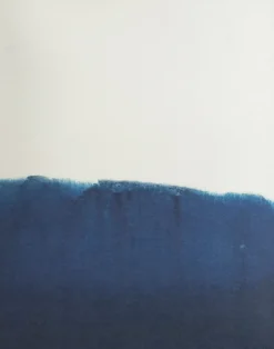 Posters^Fine Little Day Dyeforindigo ocean 1 poster 40x50 cm, Blue-white BlueWhite