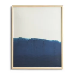 Posters^Fine Little Day Dyeforindigo ocean 1 poster 40x50 cm, Blue-white BlueWhite