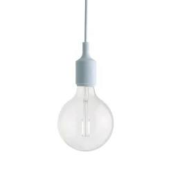 Window Lights|Pendant Lamps^Muuto E27 Pendant, Light Blue