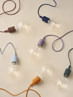 Window Lights|Pendant Lamps^Muuto E27 Pendant, Light Blue
