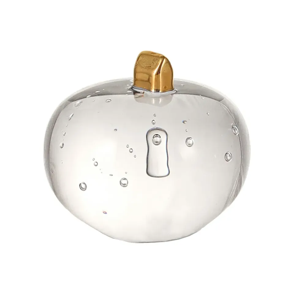Kosta Boda Earth sculpture, On top mini Transparent