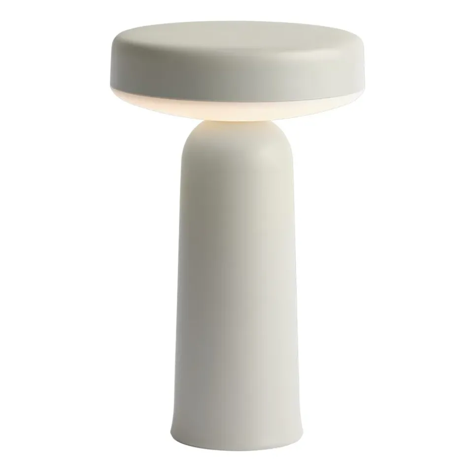 Portable Lighting^Muuto Ease portable table lamp 21.5 cm, Grey