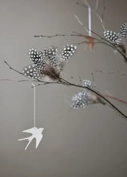 Best Cooee Design Easter Deco bird Easter decoration 4-pack, White