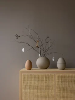 Sale Cooee Design Easter Deco eggEaster decoration 4-pack, White