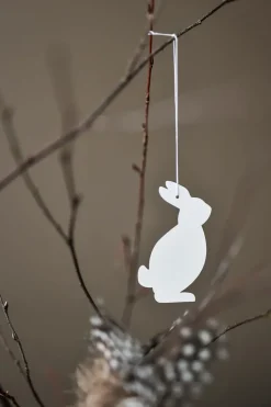 Sale Cooee Design Easter Deco hare Easter decoration 4-pack, White
