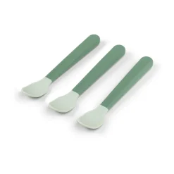 Children's Cutlery^Done by deer Easy-grip foodie spoon 3-pack, Green