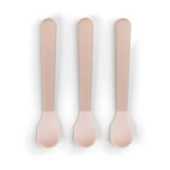 Children's Cutlery^Done by deer Easy-grip foodie spoon 3-pack, Powder Beige