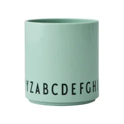 Plastic Cups^Design Letters Eat & Learn childrens cup, Green